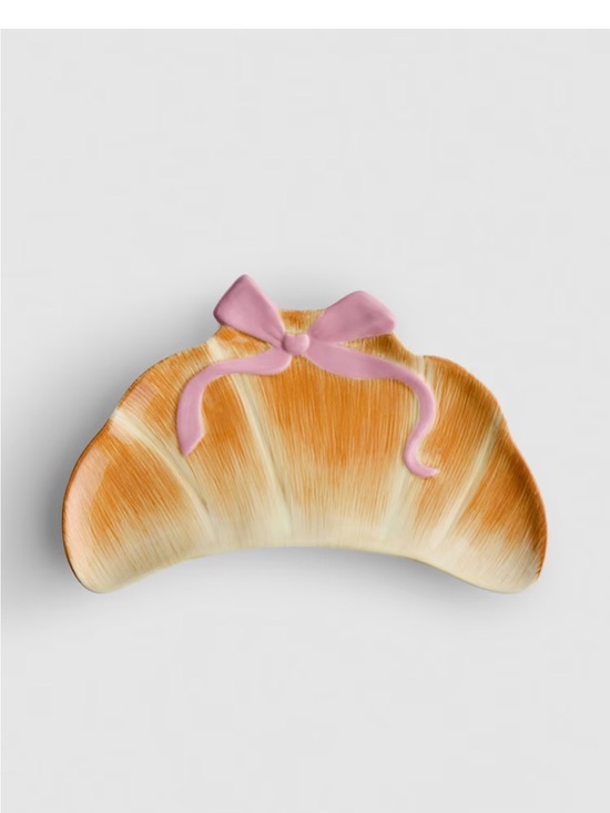 Other - Croissant Plate Dish ceramic home decor table wear